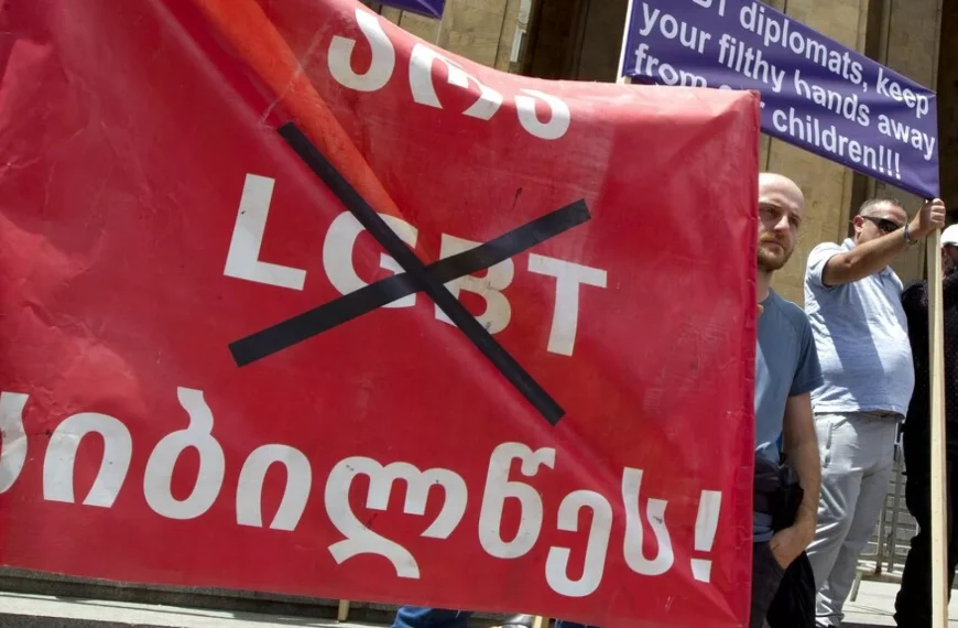 Georgian parliament approves anti-LGBTQ+ law in lockstep with…